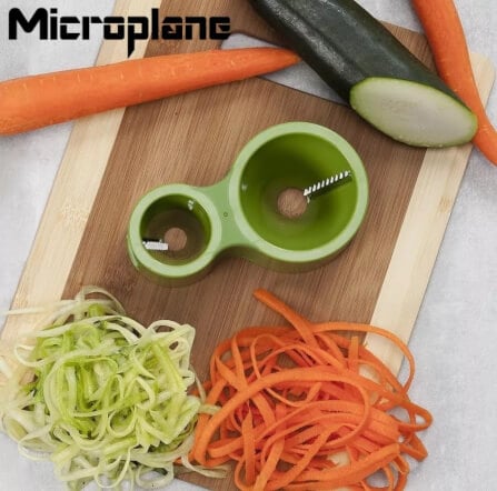 ที่ตัดผักแบบเกลียว 2 ขนาด Microplane 6755 สีเขียว_7